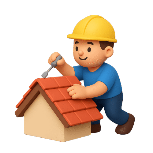 Perbaikan atap bocor